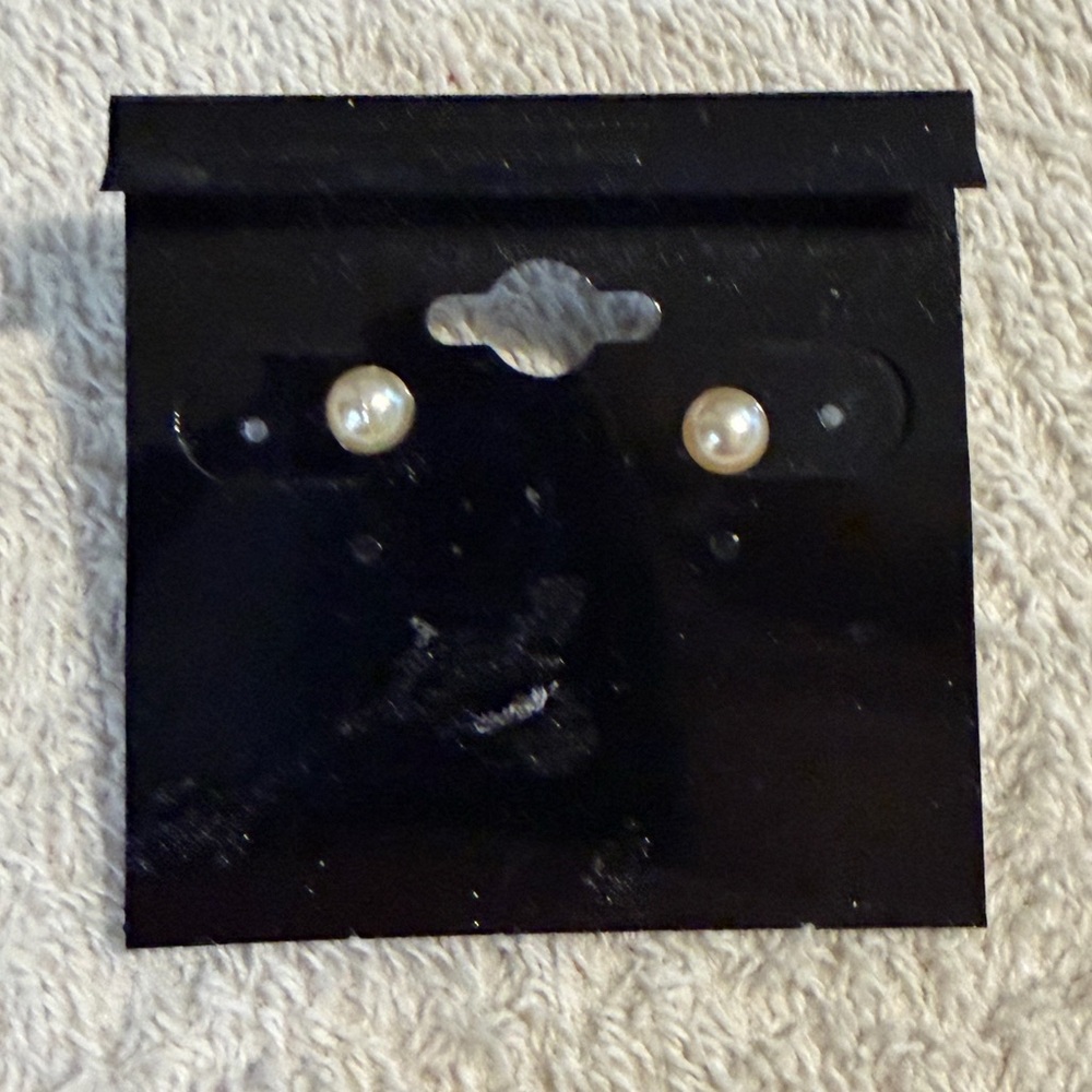 Mini Pearl Stud Earrings